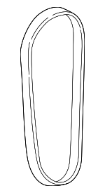 38920PZA505 - : Serpentine Belt for Honda: Civic Image