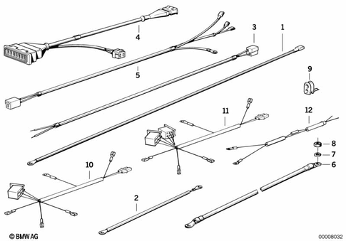 Auxiliary Cable for 1990 BMW-Motorrad R 100 GS Paris-Dakar #0