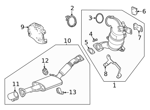 Catalytic Converter for 2025 Buick Envista #0
