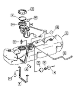 68066745AA - Fuel: Fuel Tank for Mopar Image