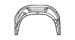 68134056AA - Body: Outer Wheelhouse for Mopar Image