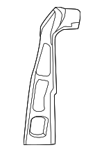 68134182AA - Body: Rear Extension for Mopar Image