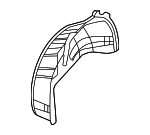 68134104AA - Body: Inner Wheelhouse for Mopar Image