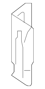 55276336AA - Body: Uniside Panel Reinforcement for Dodge: Ram 1500, Ram 2500, Ram 3500 Image