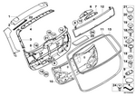 51497164882 - : Molding Cover for BMW Image