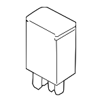 RLY8 - Electrical: Motorcraftâ„¢ Relay for Ford Image