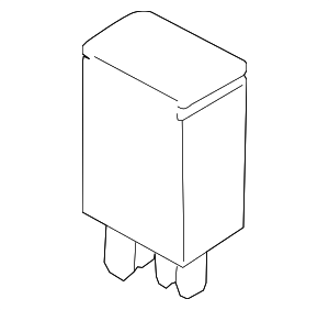 RLY8 - Electrical: Motorcraft™ Accessory Power Relay for Ford Image