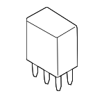 RLY17 - Electrical: Motorcraftâ„¢ Relay for Ford Image