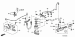 17116PWA000 - Chassis: COLLAR, ENGINE COVER for Acura Image