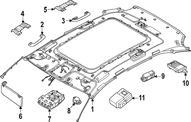 95740DS000 - : Occupant Sensor for Hyundai Image