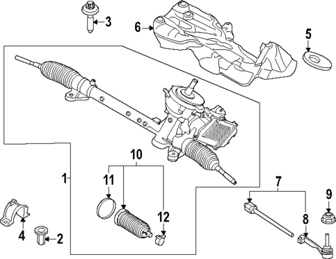 Steering Gear & Linkage for 2025 Mini Countryman #0