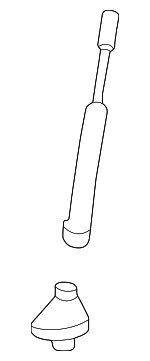 2088200075 - Electrical: Antenna Mast for Mercedes-Benz Image