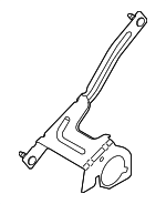 66539505266 - Electrical: Mount Bracket for BMW: 530i, 530i xDrive, 540i xDrive, 550e xDrive, i5, i7, M5 Image