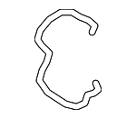 13719488139 - Engine: Intake Pipe Clip for BMW: X3, X4 Image