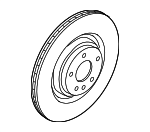 4M0615301AB - Brakes: Rotor for Audi: A5 Sportback, RS5 Sportback, S4, S5 Sportback Image