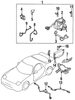 F12343900 - : Brake Proportioning Valve for Mazda: Miata, RX-7 Image