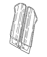 8W0963557E - Body: Seat Back Heater for Audi Image