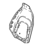 8S0881969L24A - Body: Seat Back Panel for Audi Image