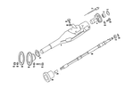 1074602609 - : Steering Shaft for Mercedes-Benz Image