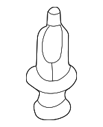 90467A0008 - Body: 1995-2014 Toyota - Bumper Cover Clip for Scion: tC, xB | Toyota: 4Runner, Avalon, Camry, Celica, Corolla, FJ Cruiser, Highlander, Land Cruiser, Matrix, MR2 Spyder, Paseo, Prius, RAV4, Sequoia, Sienna, Solara, Tacoma, Tercel, Tundra, Yaris Image