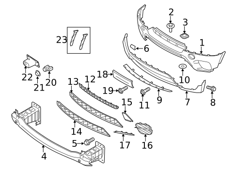 Bumper & Components - Front for 2011 BMW X5 #0
