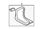 XR855875AMB - Body: Upper Trim Panel for Jaguar Image