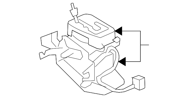 2000-2008 Jaguar S-Type Gear Shift Assembly XR856664 | OEM