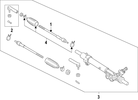 Steering Gear & Linkage for 2023 Nissan Frontier #1