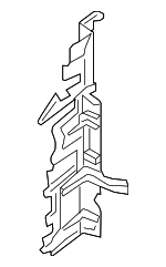 5C6121283K - Cooling System: Air Baffle for Volkswagen: Jetta Image