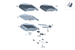 2149102903 - Front Seat: Padding, Frt. Seat Cush for Mercedes-Benz Image