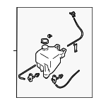86610FE000 - Body: Washer Reservoir for Subaru Image