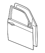 5134171AD - Body: Door Shell for Chrysler: 300 | Dodge: Magnum Image