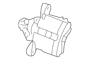 13370459 - : 2010-2011 Saab 9-5 - Disc Brake Caliper for Saab: 9-5 Image