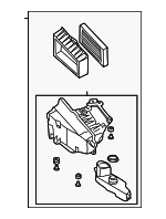 165005Y700 - : Air Cleaner Assembly for Infiniti Image