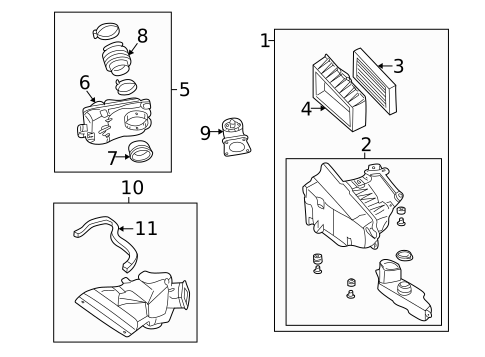 Filters for 2003 INFINITI I35 #0