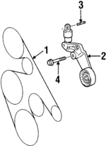 94856786 - : Tensioner Stud for Chevrolet: Prizm Image