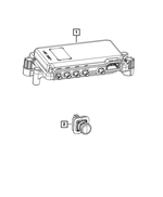 68631270AC - Electrical: Camera Processor Module for Jeep: Wrangler Image