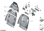 52105A460F0 - : Convenience Trim, Top for BMW Image