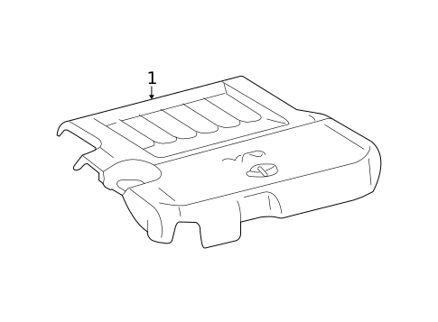 Engine Appearance Cover for 2019 Toyota Highlander #0
