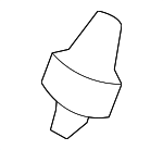 XF5Z12404C04CA - Body: Handle Pin for Ford: Expedition | Lincoln: Navigator | Mercury: Villager Image