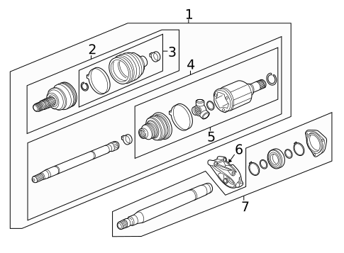Drive Axles for 2017 Buick Cascada #0