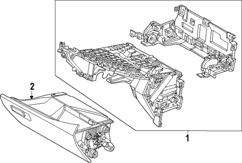 Glove Box for 2025 Kia EV9 #0