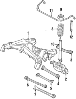 2013263665 - : Torsion Bar for Mercedes-Benz Image