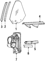12392763 - : Sash Channel Weatherstrip for GM Image