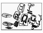 20996273 - Body: Seat Assembly for Cadillac: XTS Image