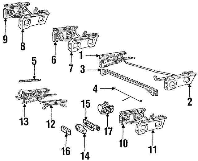 15975317 - Body: Seat Track for GM Image