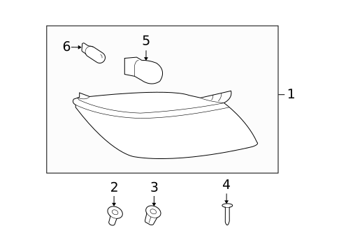 Tail Lamps for 2010 Saturn Sky #0