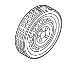 5G0601011 - : Spare Wheel for Volkswagen: Golf, Golf R, GTI Image