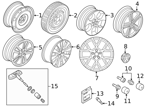 Wheels for 2003 Volkswagen Jetta #26