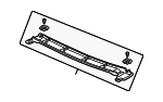 83205SL0T10ZA - Body: Roof Rail for Acura Image